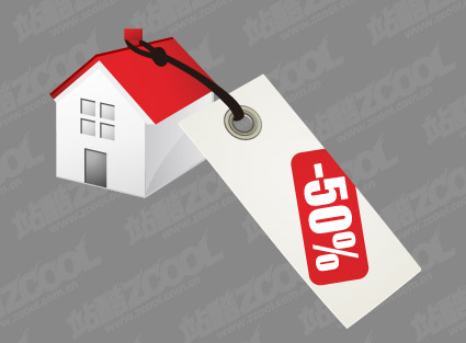 House sales price vector material
