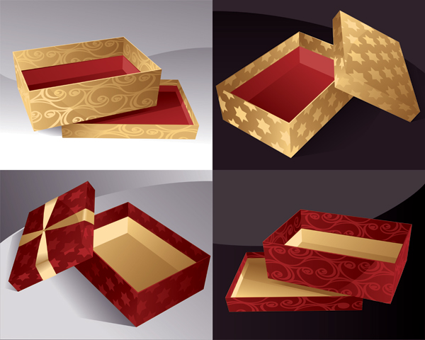 Gift box, box vector