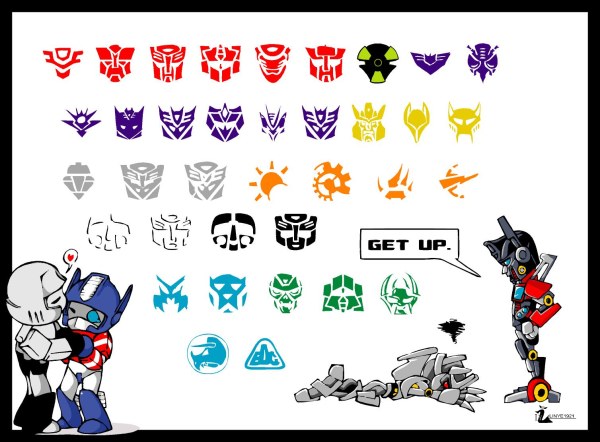 Transformers Vector material