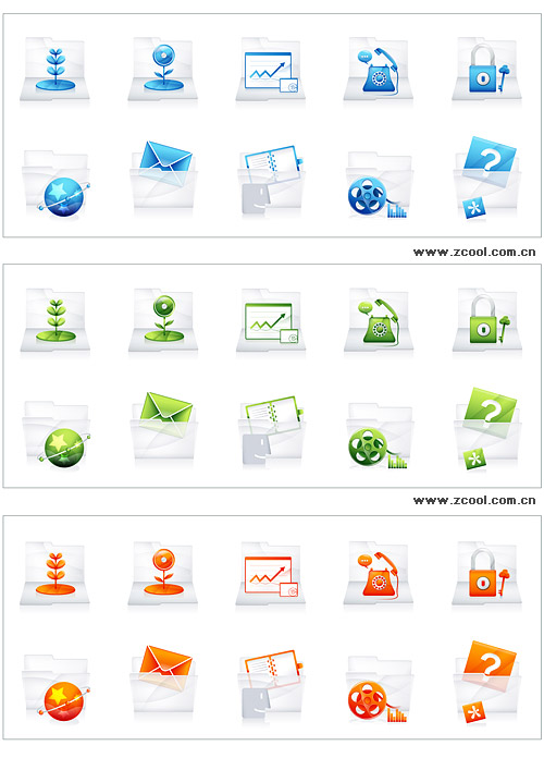 Today Series icon vector material-4
