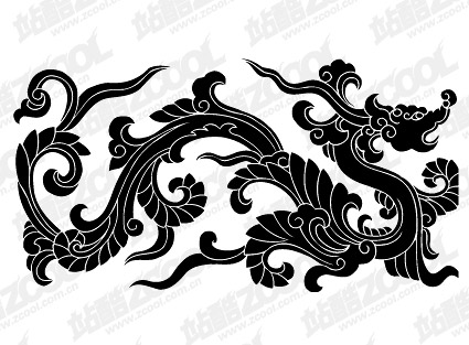 Chinese Classical Dragon Vector material