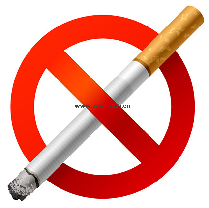 No Smoking vector material
