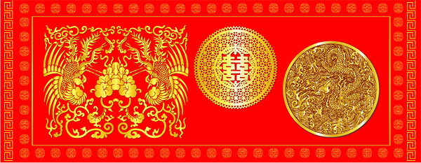 Chinese classical pattern vector material