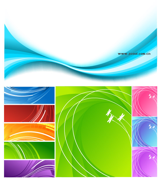 vector dynamic background material