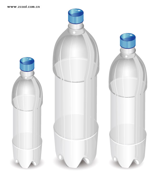 Vector bottle blank material