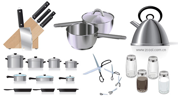 Kitchen vector material