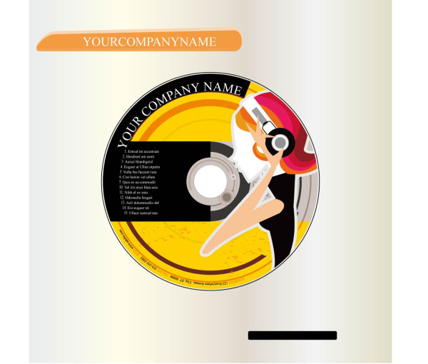 CD cover material