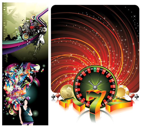 Motorcycles, Star, betting vector