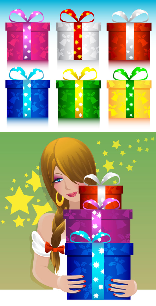 Gift Vector material