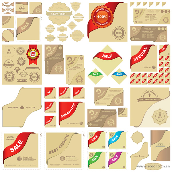 Vector graphic elements related material sales