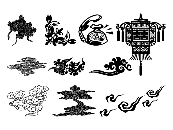 A traditional style of vector material