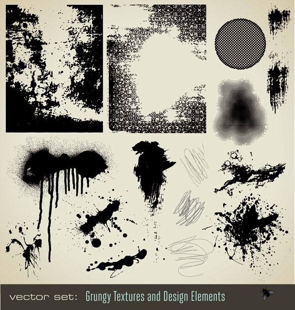 The ink ink texture vector material