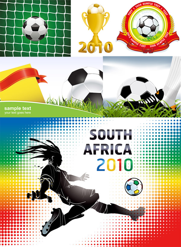World Cup 2010 album Vector