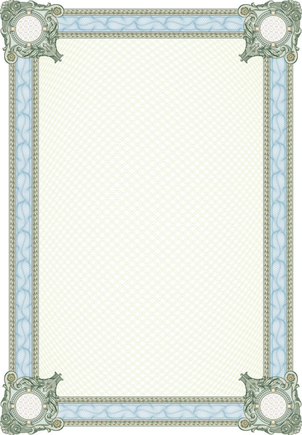Classic pattern border security 02-- vector material