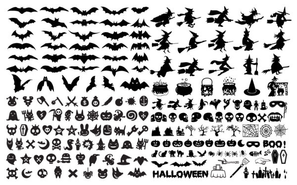Halloween Vector elements