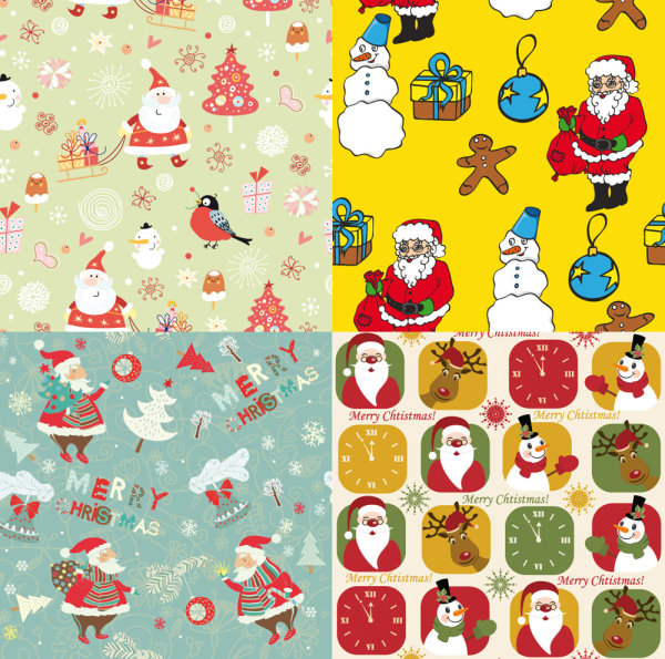 Lovely Santa Claus Wallpapers - Vector