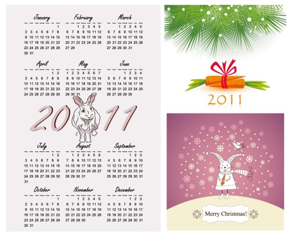 Calendar Year of the Rabbit 2011