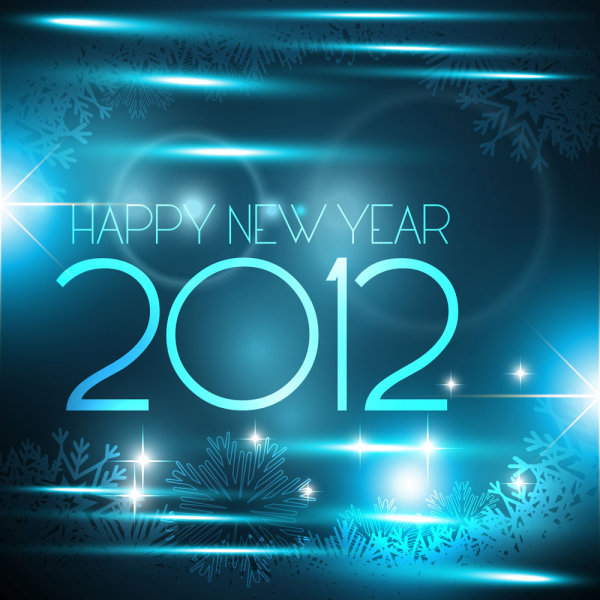 2012 starry background 01 - vector material 