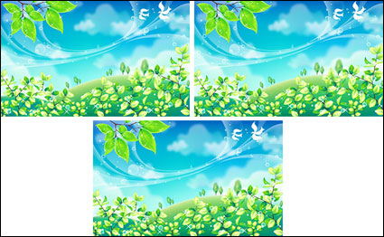 spring Vector material