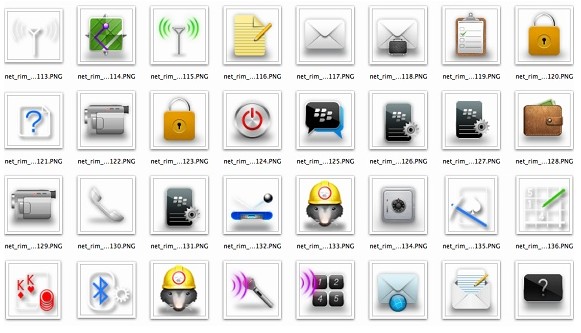 BlackBerry OS6.1 series icon